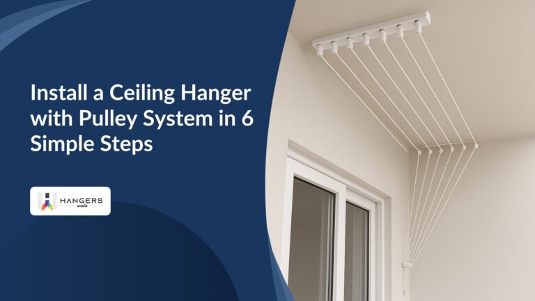 Install Ceiling Cloth Hanger