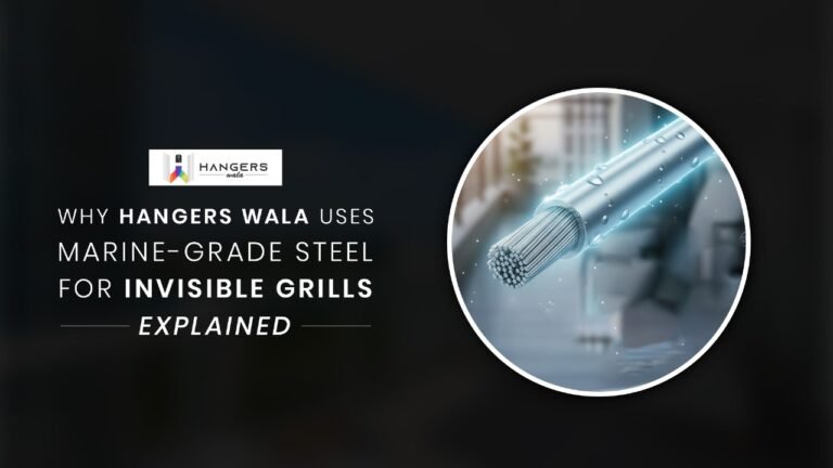 invisible grill materials