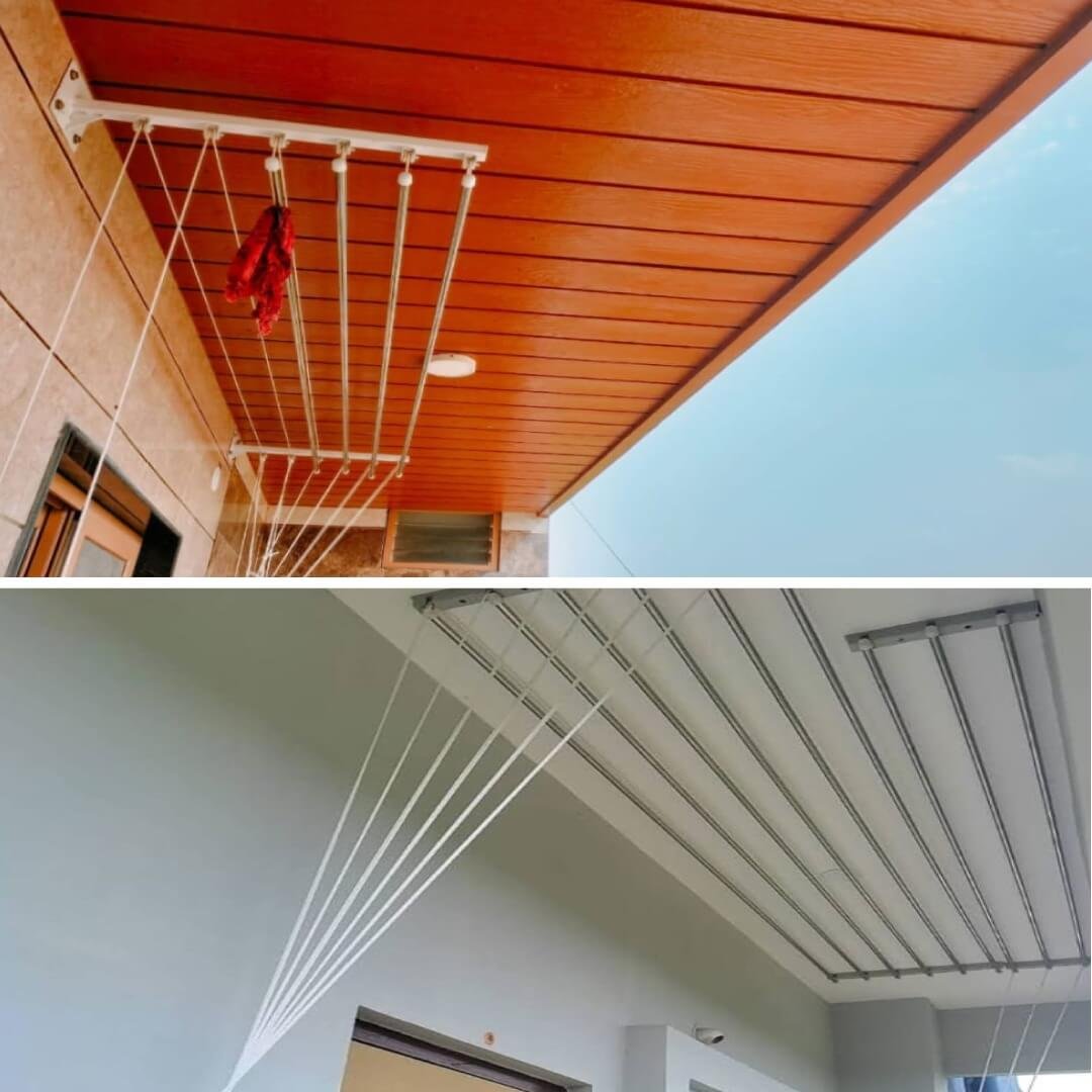 ceiling-mounted-vs-wall-mounted-Cloth-Hanger