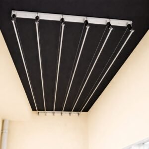 deluxe-ceiling-mounted-pulley-cloth-hanger-7ft-bangalore
