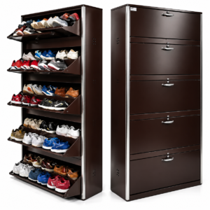 Metal Shoe Rack Double Decker Complete Set by Hangers Wala